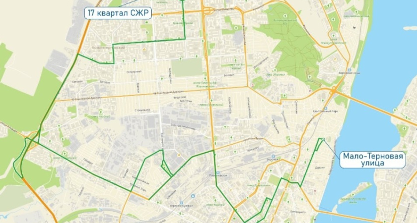 В Воронеже запускают новый автобусный маршрут №57 до поликлиники №11