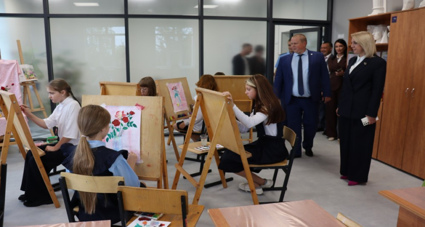 В Подгоренском районе после капитального ремонта открылась Детская школа искусств