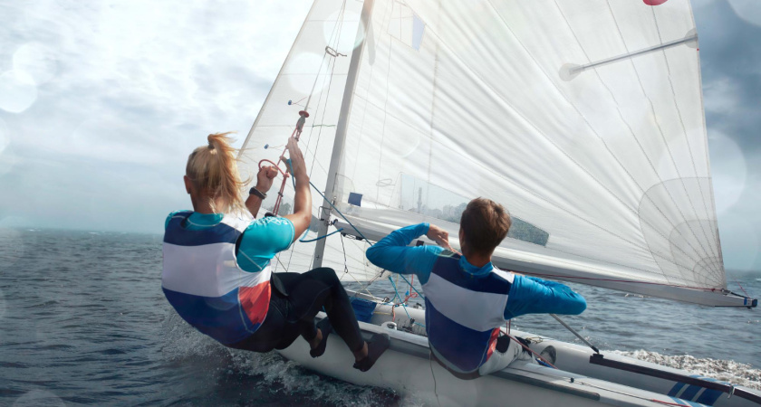 Гонка парусных яхт украсила фестиваль «Город-сад» в Воронеже