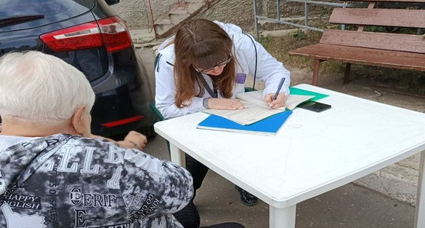 В Воронеже врачи проводят бесплатные обследования прямо на улицах города