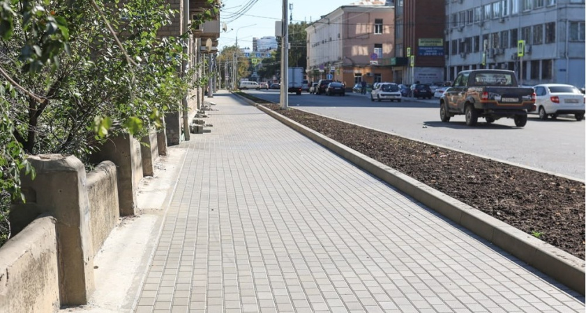 Улицу Свободы в Воронеже полностью заасфальтировали и готовят к открытию