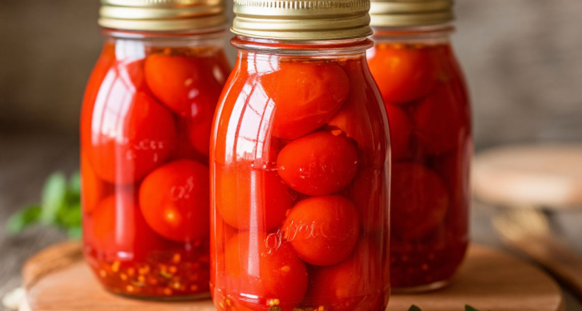 Маринуем помидоры, как в СССР: дешёвая приправа делает вкус неповторимым, а ещё улучшает цвет и продлевает срок хранения