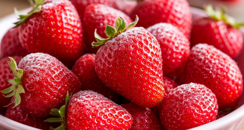 Правильная заморозка клубники — пошаговое объяснение