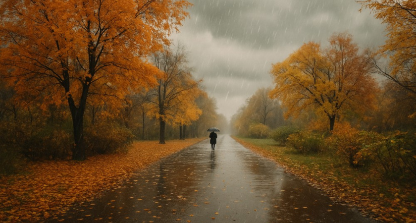 24 сентября в Воронеже ожидается дождливая и прохладная погода