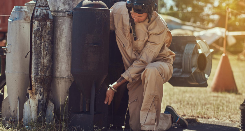 Специалисты МЧС обезвредили мины и снаряд в Каширском районе