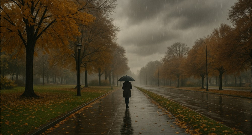 9 октября воронежцев ожидает прохладный облачный день с дождём