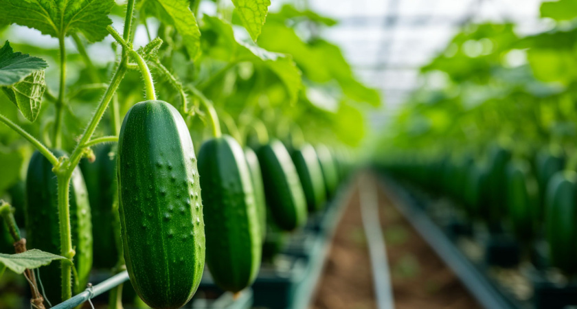 Начал с 3 семян домашних огурцов. Теперь собираю 2 кг в месяц