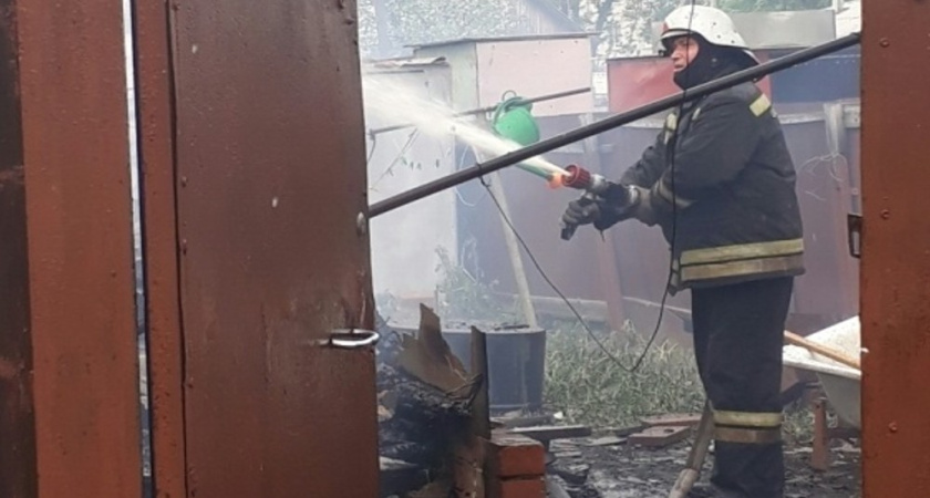 В селе Новая Чигла Таловского района при пожаре в доме пострадал человек