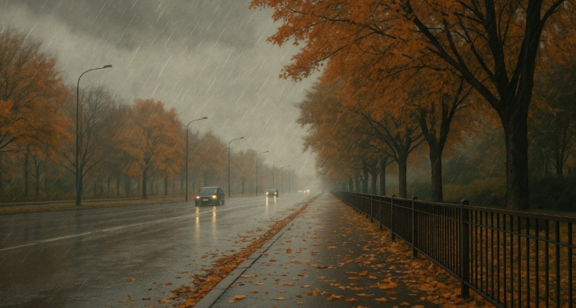 25 октября в Воронеже ожидается дождливая и прохладная суббота