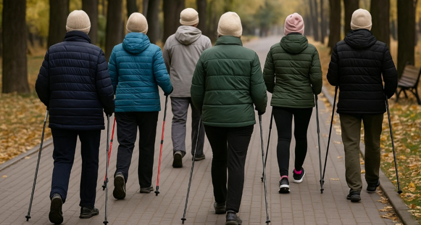 В сквере «Дубрава» города Воронежа пройдут занятия по северной ходьбе