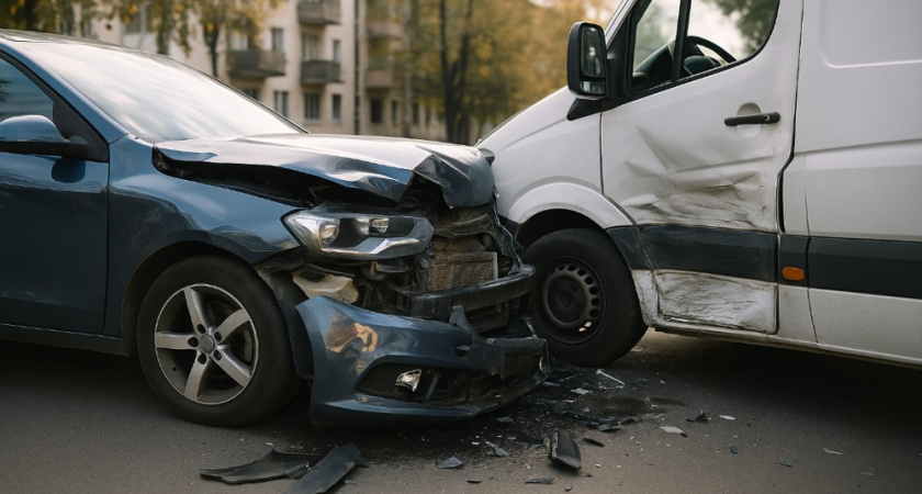 За прошлые сутки в Воронежской области произошло 100 ДТП с пятью пострадавшими
