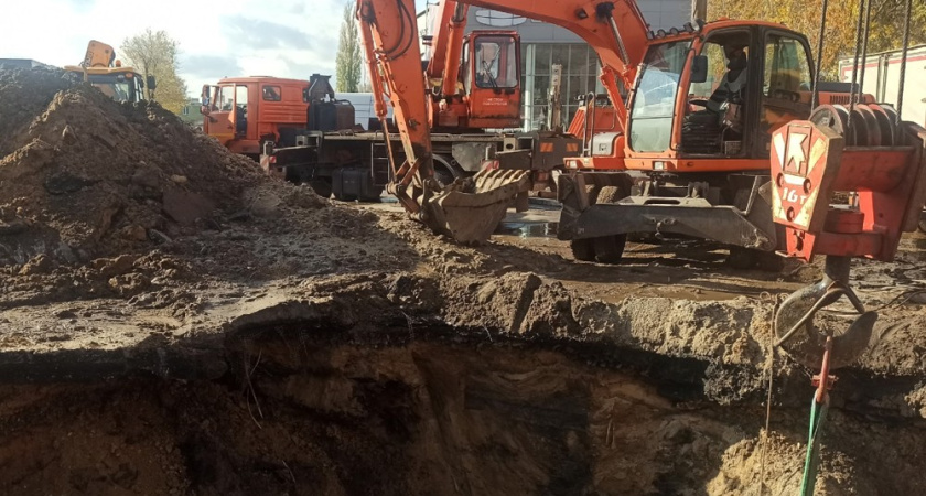 В Советском районе Воронежа завершили ремонт водовода