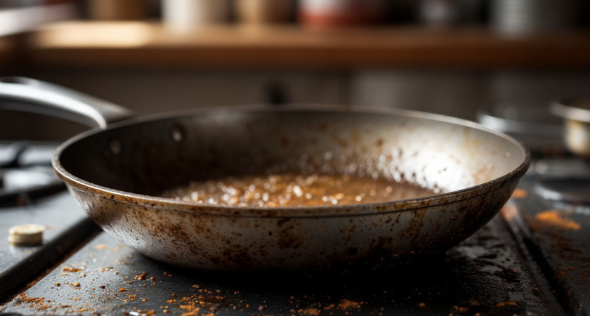 Секрет идеально чистой сковороды скрывается в вашем кухонном шкафу