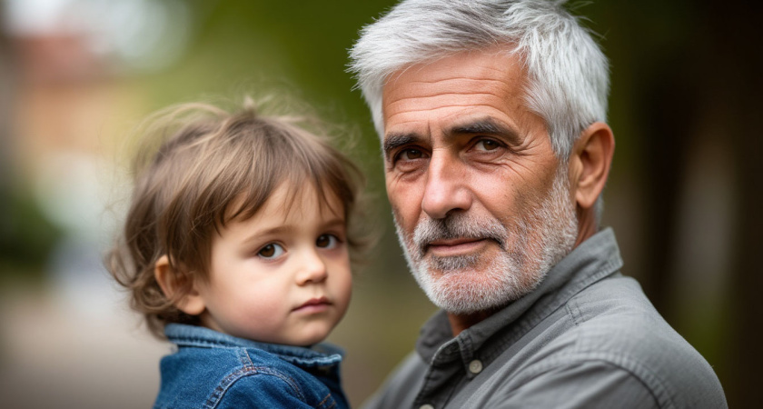 Если ребенок спросил про седые волосы: что ответить