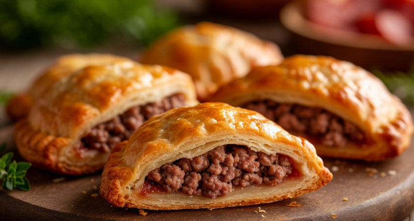 Сочные лепешки с мясом на сковороде: просто и очень вкусно