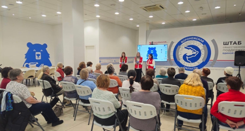 Волонтеры-медики Воронежской области провели семинар по уходу за зубами и полостью рта