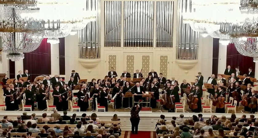Воронежский симфонический оркестр триумфально выступил в Санкт-Петербурге