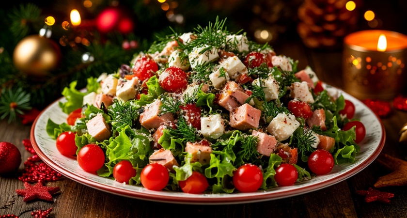 Настоящее открытие для новогоднего стола: простой и эффектный салат