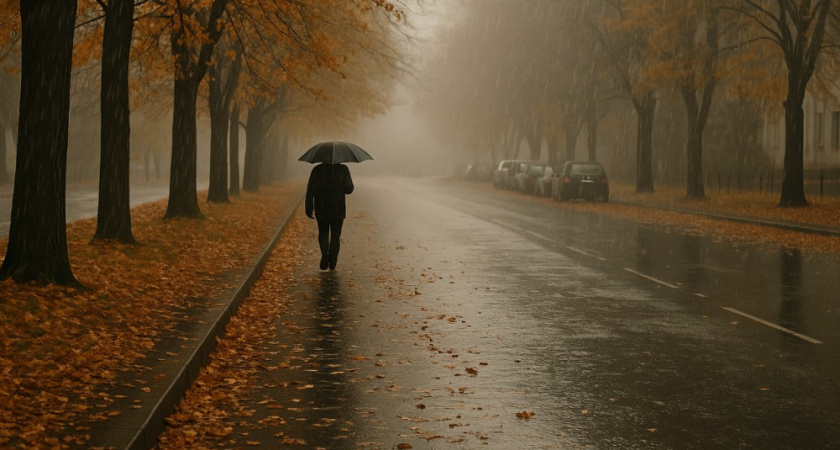 В Воронеже 12 ноября ожидается дождливая погода