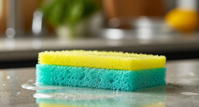 Вонючим губкам бой: как обычный тюль решает проблему за 2 минуты