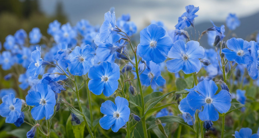 Осенняя посадка многолетников: чтобы весной сад сиял голубым