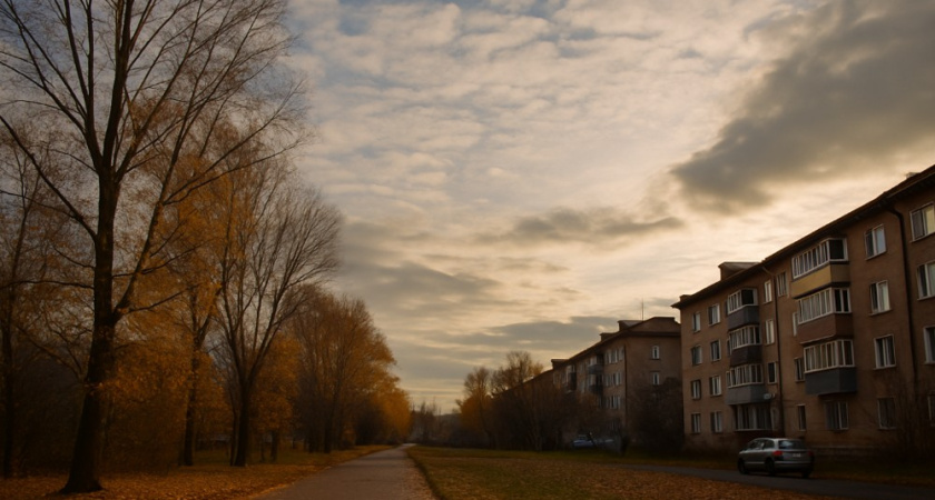 Облачная погода с прояснениями и без осадков ожидается в Воронеже 14 ноября
