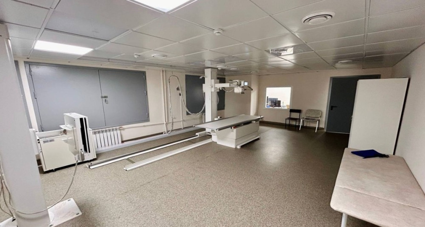 В Воронежской детской поликлинике №5 обновлённый рентген-кабинет перенесли на первый этаж