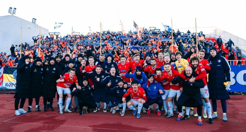 Воронежский «Факел» взял победу над саратовским «Соколом» впервые за 56 лет