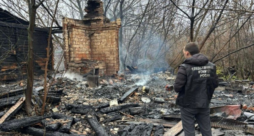 В Панинском районе следователи выясняют причины гибли двух человек при пожаре