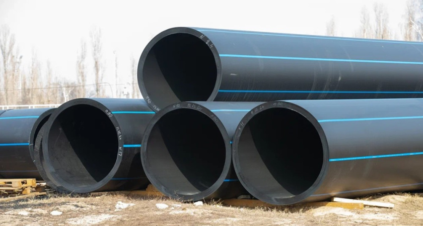 В Левобережном районе полностью отремонтировали старый водовод длиной более километра