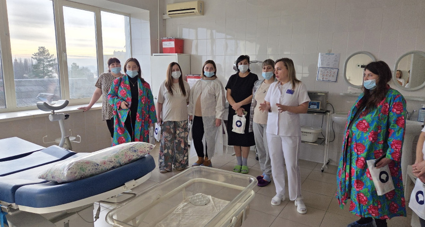 В роддоме Семилукской районной больницы состоялся день открытых дверей для будущих родителей