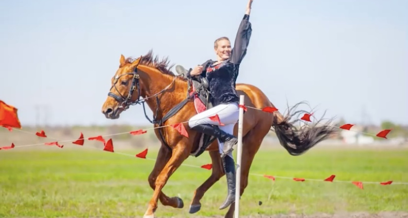 В этом году Воронежский областной центр джигитовки отметил свое десятилетие