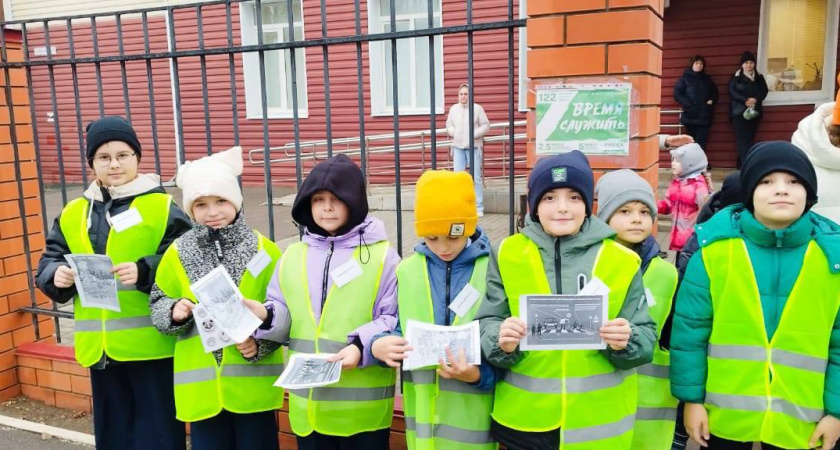 В Воронежской области проходит акция «Дорожный патруль безопасности» для детей