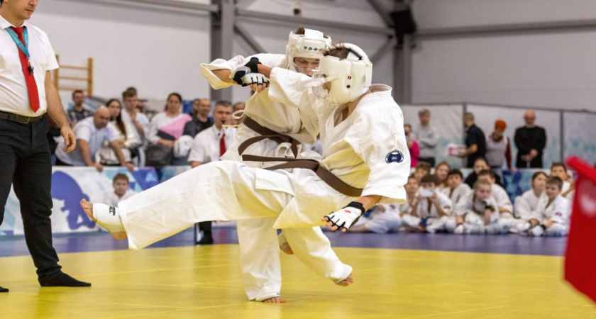 Юные бойцы из Ямного выступили на турнире по Ашихара-каратэ «Герои Татами»