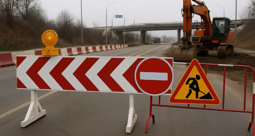 В Воронеже ограничат движение на съезде с улицы Остужева в сторону 25 Января