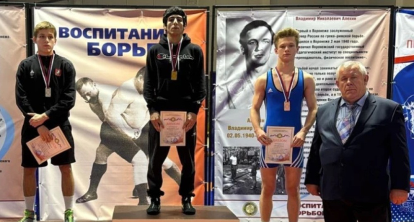 Воронежские спортсмены взяли четыре медали всероссийского турнира по греко-римской борьбе