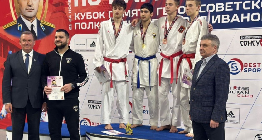 Воронежские каратисты взяли россыпь медалей престижного турнира в Смоленске