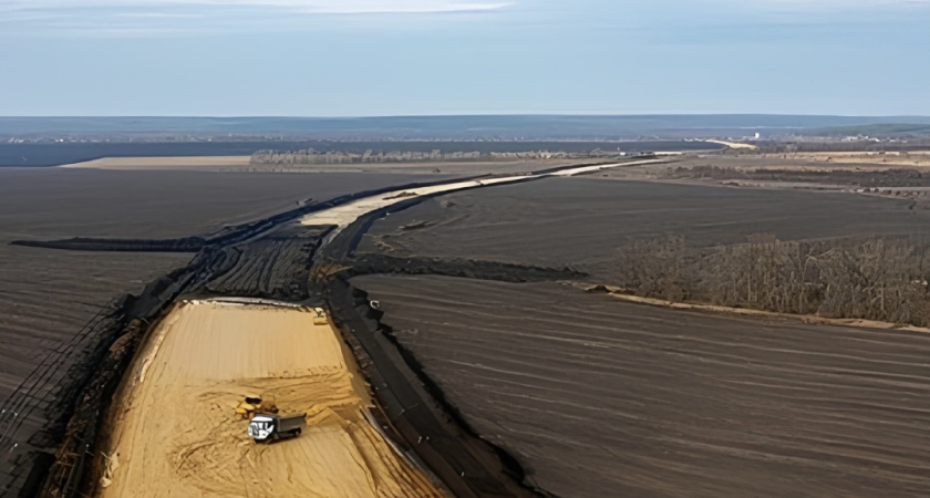 В Воронежской области возводят объездную дорогу вокруг Борисоглебска на федеральной трассе Р-22 «Каспий»