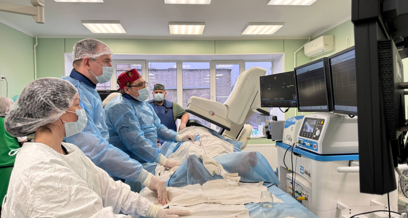 В ВОКБ №1 обновили оборудование в центре для лечения нарушений сердечного ритма и проводимости