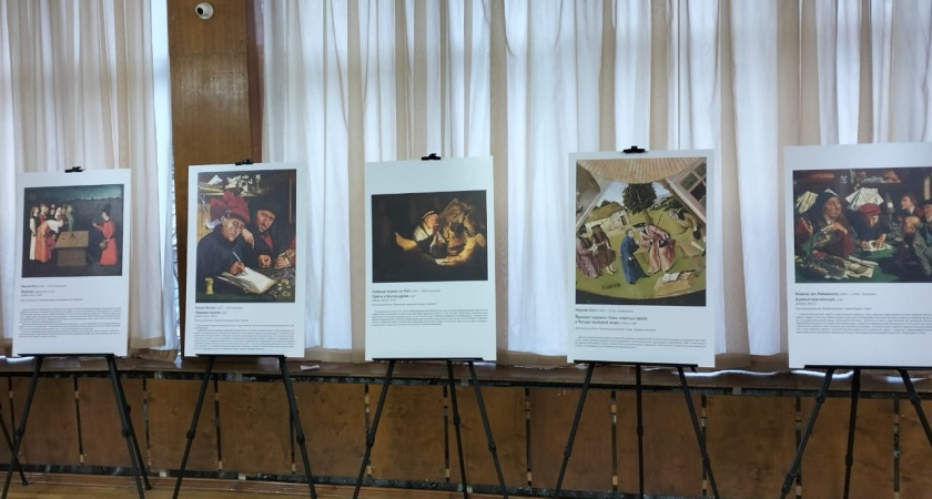 В Доме актера прошла выставка «Преступление и наказание. Коррупция в произведениях мирового изобразительного искусства»