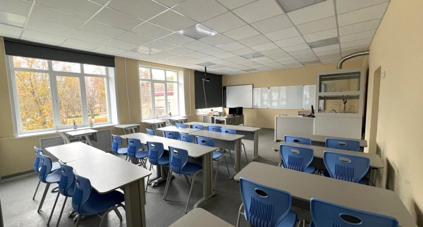В школе Лискинского района отремонтировали несколько классов