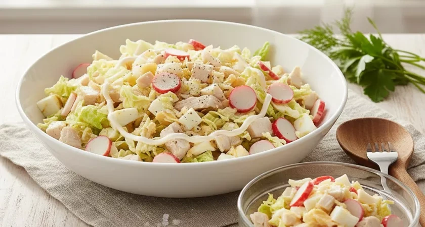 Перестала класть рис в крабовый салат. Теперь это главное блюдо на столе