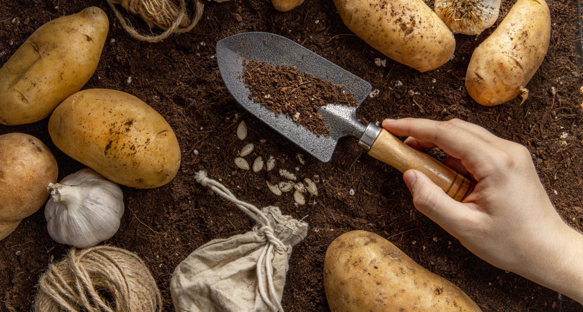 Я перестал покупать элитные семена. Вот что выросло из картошки за 45 рублей