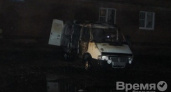 В Воронеже в ночь на среду сожгли машину