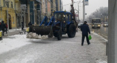 В Воронеже погода объявила войну снегоуборщикам