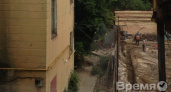 В центре Воронежа строительство дома продолжилось даже после запрета губернатора