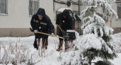 Как в Воронеже борются со снегопадом 