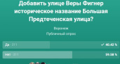 Иногородние участники скомпрометировали голосование за названия воронежских улиц