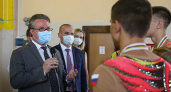 Вадим Кстенин лично поздравил юных воронежцев с мировым чемпионством по спортивной гимнастике