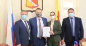Мэр Воронежа Вадим Кстенин наградил победителей программы «Формула хороших дел»